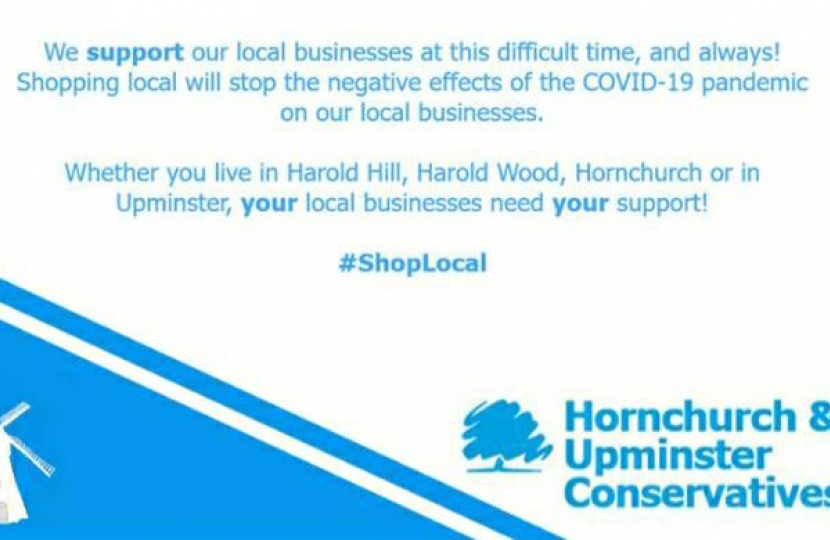 Shopping local helps reduce the negative effect of COVID-19 on our local economy and businesses!