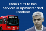 Khan's cuts to buses