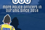 Manifesto Commitment Reached - 350 more Police Officers