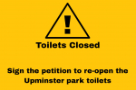 Sign the petition to reopen Upminster toilets