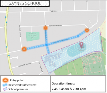 Gaynes School Street Scheme